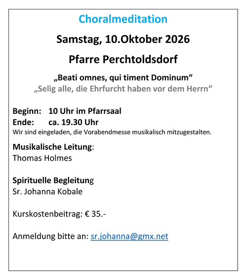 Bereich Kirchenmusik EDW
