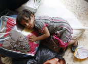 Syrisches Flüchtlingskind/Caritas