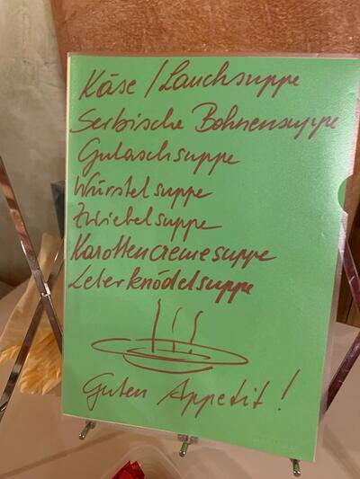 Pfarre Ameis lud zum Fastensuppenessen