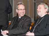 P. Lorenz Voith CSsR und Abt Johannes Jung OSB /www.ordensgemeinschaften.at