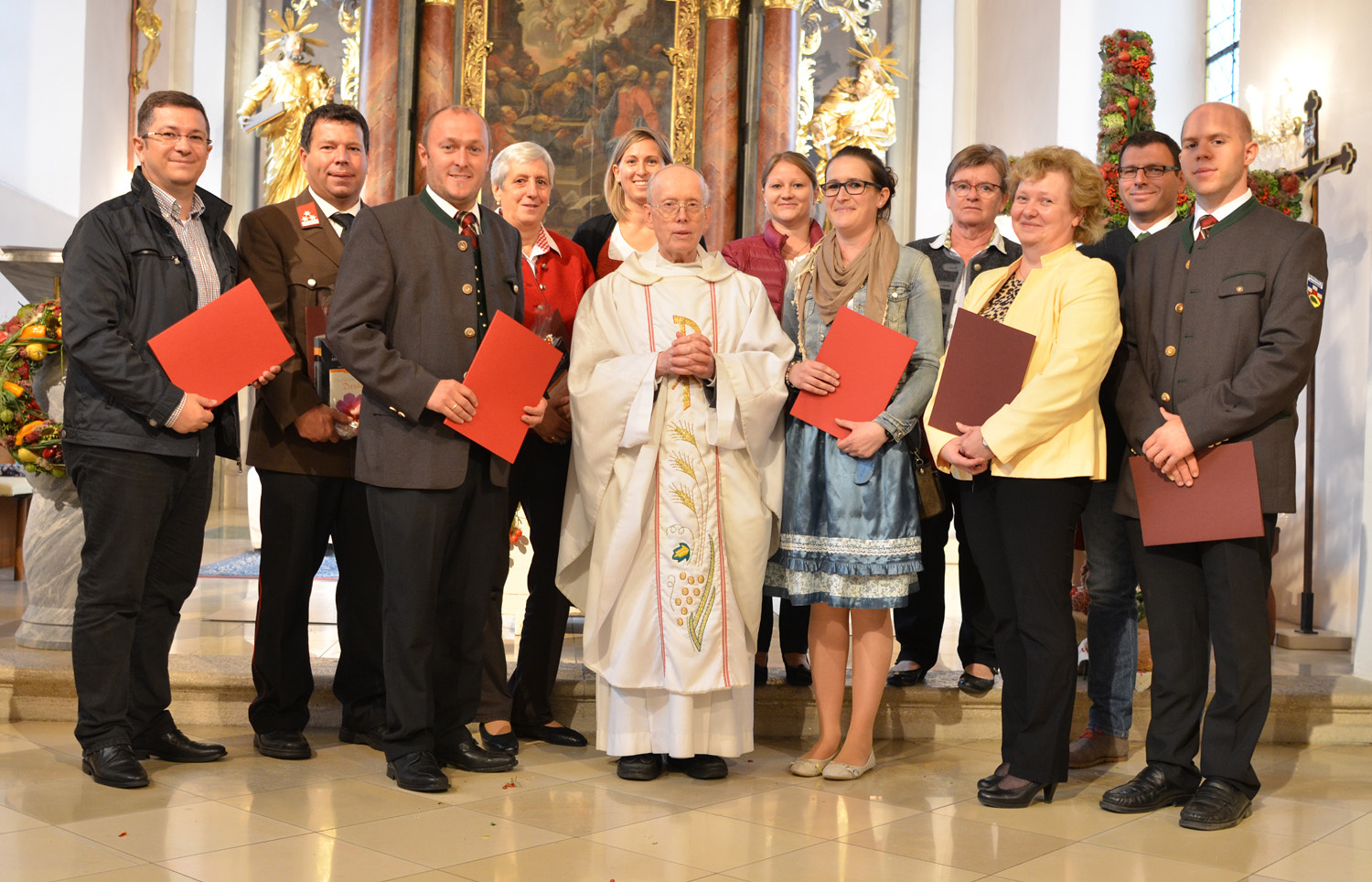 Erntedankfest und Pfarrgemeinderatswechsel