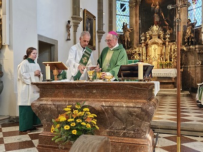 Goldenes Priesterjubiläum Pfarrer Weinbub / Edwin Bartl