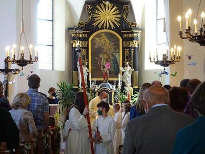 Gottesdienst in Ameis