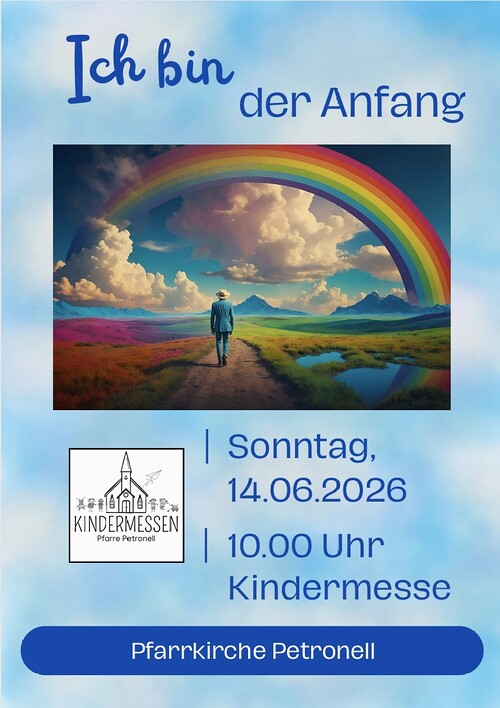 Ich bin der Anfang / mf Kindermesse Juni 2026