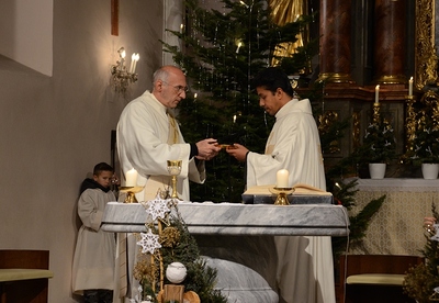 Heiliger Abend - Feier mit Pater Roger