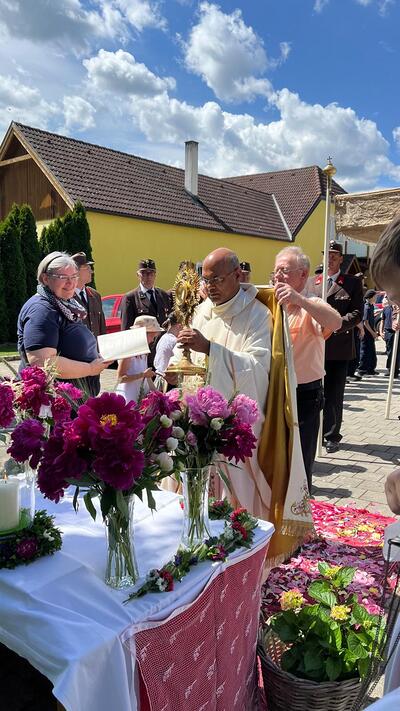 Fronleichnamsfest in Wenzersdorf