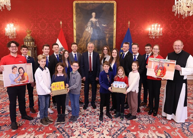 Van der Bellen würdigt 'Missio'-Jugendaktion