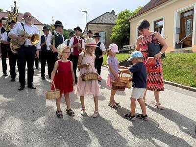 Fronleichnamsprozession in Michelstetten