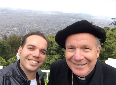 Selfie über Bogota / erzdioezese-wien.at / EF