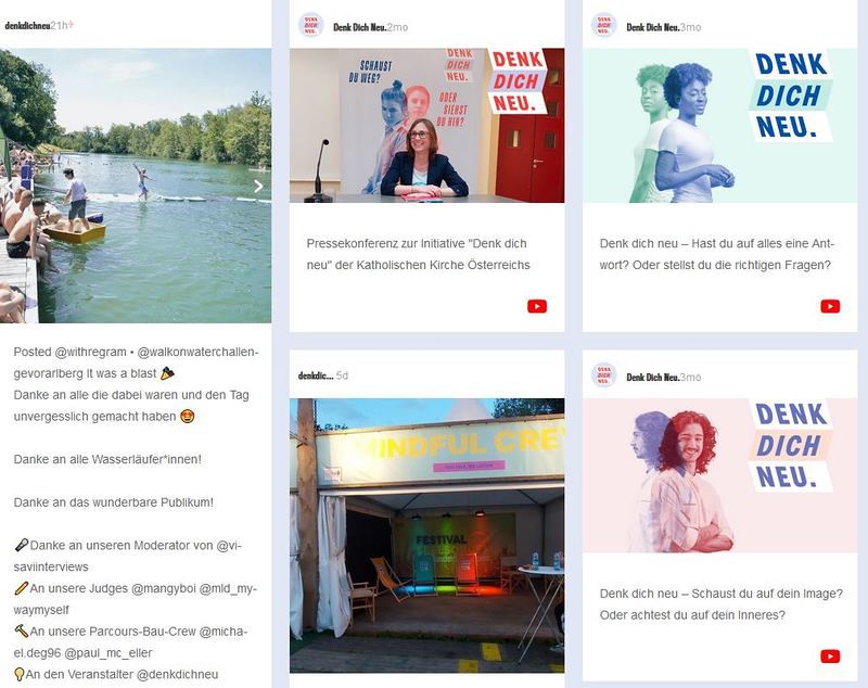 'Denk Dich Neu': Vom Salzburgring zur Walk on Water Challenge