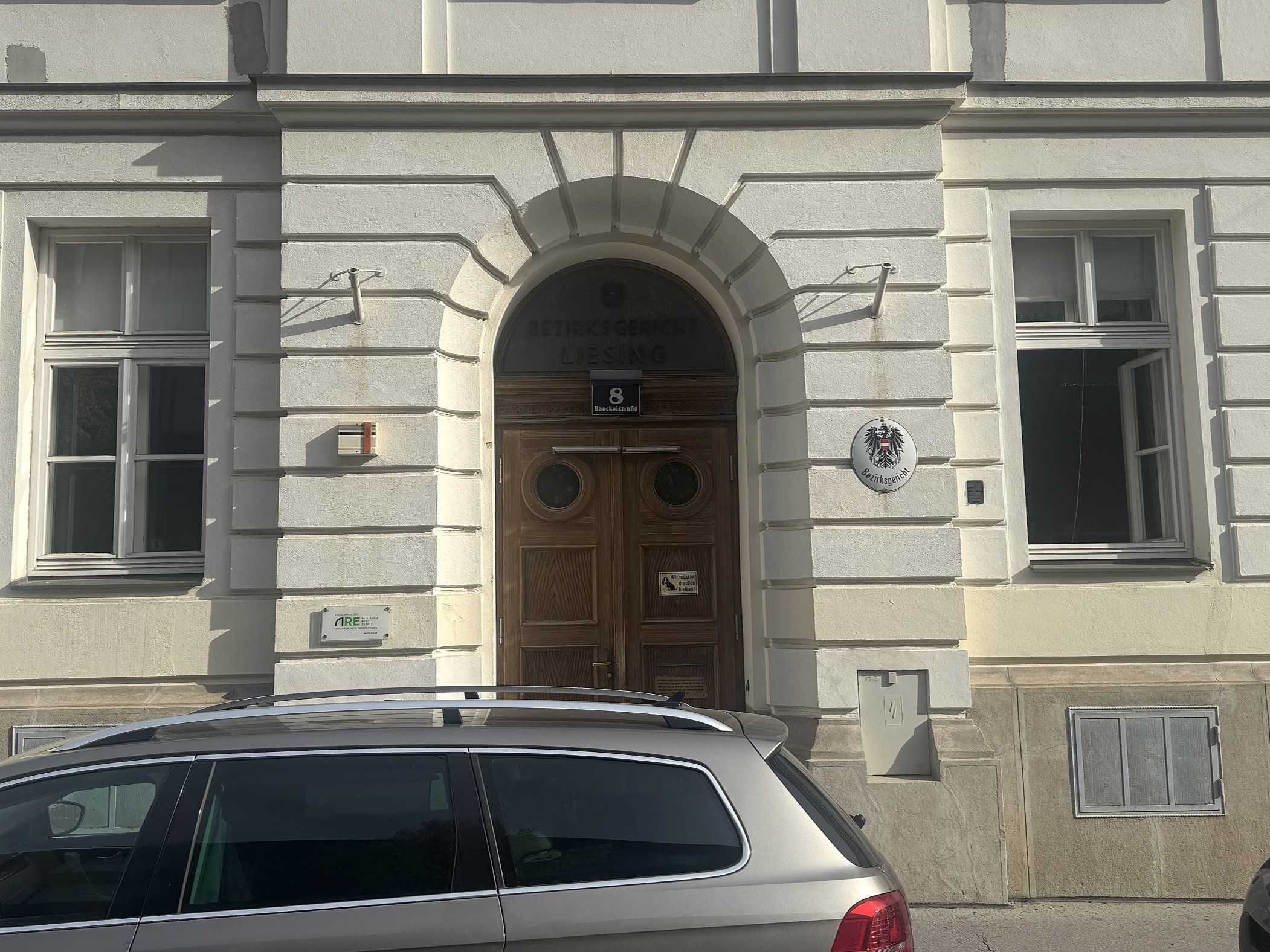 Aufnahme vom Bezirksgericht Liesing