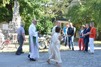 Fahrzeugsegnung am Christophorussonntag 2015