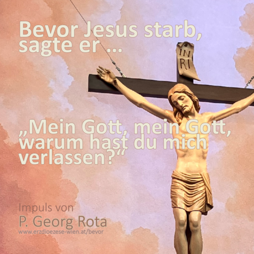 ... sagte er