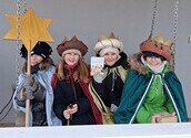 Sternsinger in der Pfarre Staatz