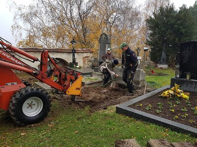 Räumungs- und Säuberungsarbeiten am 10. November 2018