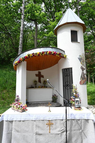 Maiandacht bei der Franz von Assisi Kapelle