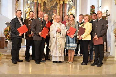 Verabschiedung der ausgeschiedenen PGR und Begrüßung der neuen Pfarrgemeinderäte