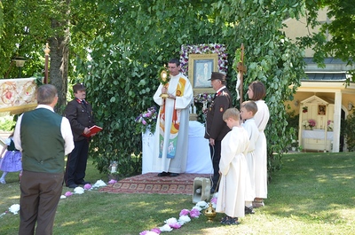 Fronleichnam 2015 in der Pfarre Gnadendorf