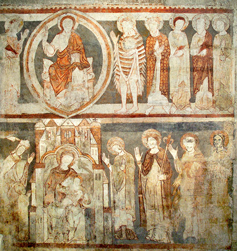 Fresko, Westempore Stephansdom / Rupprecht@kathbild.at