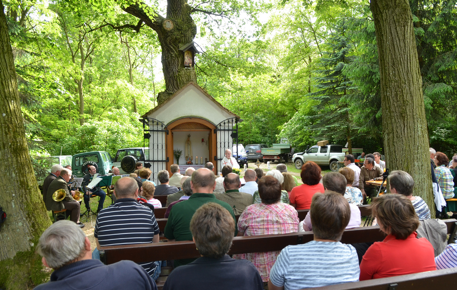 Jägermesse bei der Bildeiche