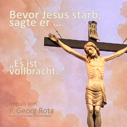 ... sagte er