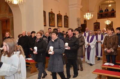 Eröffnungsgottesdienst - 1. Dezember 2016 - Pfarrkirche Asparn/Zaya