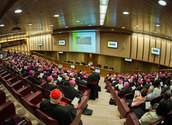 Synodenväter bei der Bischöfssynode am 6. Oktober