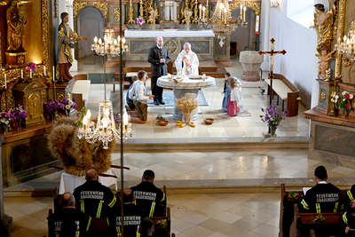 Erntedankmesse in der Pfarrkirche