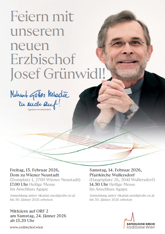 Hl. Messen mit dem neuen Erzbischof