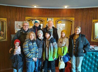 Glanzinger Sternsinger beim 'Danke-Kino'