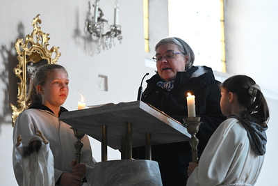 Feier der Osternacht in Gnadendorf