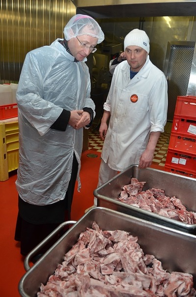 Besuch Wurstproduzent Hiess