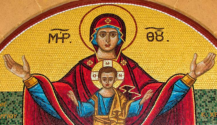 griechisch-orthodox, Maria Panagia („die Allheilige“)