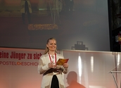 Moderatorin Elisabeth Forstreiter