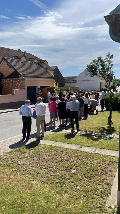 Fronleichnamsfest in Wenzersdorf
