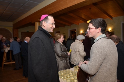 Begegnung mit dem Bischof