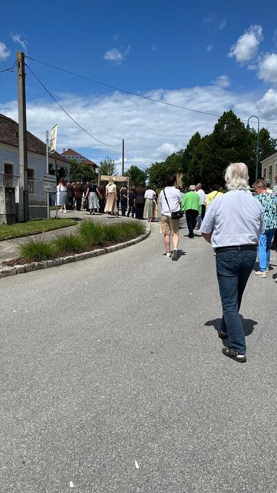 Fronleichnamsfest in Wenzersdorf