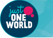 Logo just one world