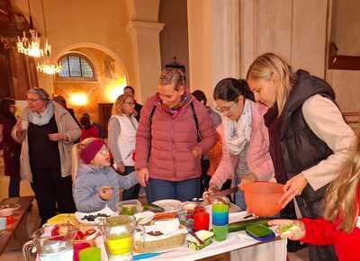 Motto 'Wir sagen Danke'