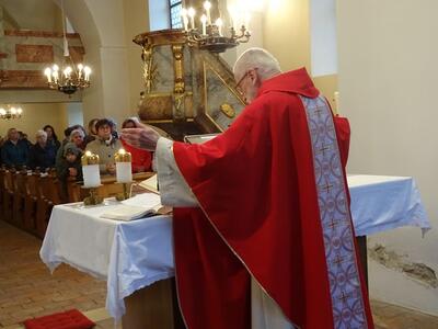 Gottesdienst in Ameis