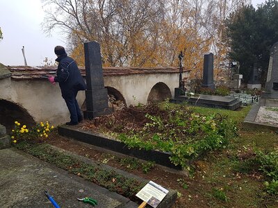 Räumungs- und Säuberungsarbeiten am 10. November 2018