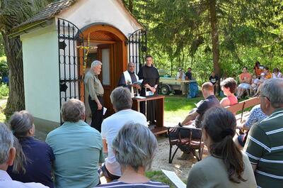 Pfarrverbandsmaiandacht bei der Gnadendorfer Bildeiche