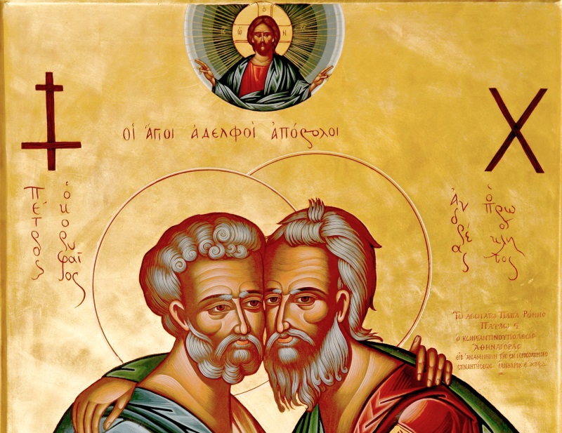Apostel Petrus und Andreas