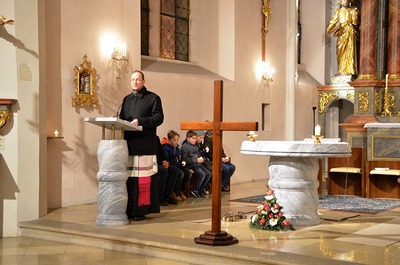 Straßenkreuzweg in Gnadendorf am 3. März 2017