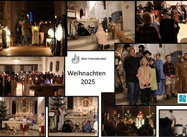 Weihnachten in der Pfarre Unterwaltersdorf