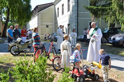 Fahrzeugsegnung am Christophorussonntag 2015