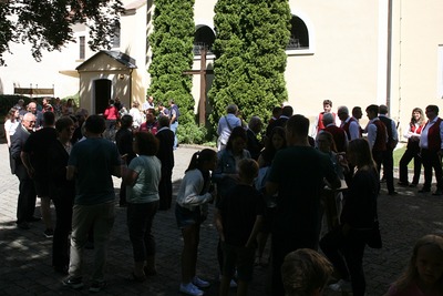 Fronleichnamsfest in Asparn/Zaya