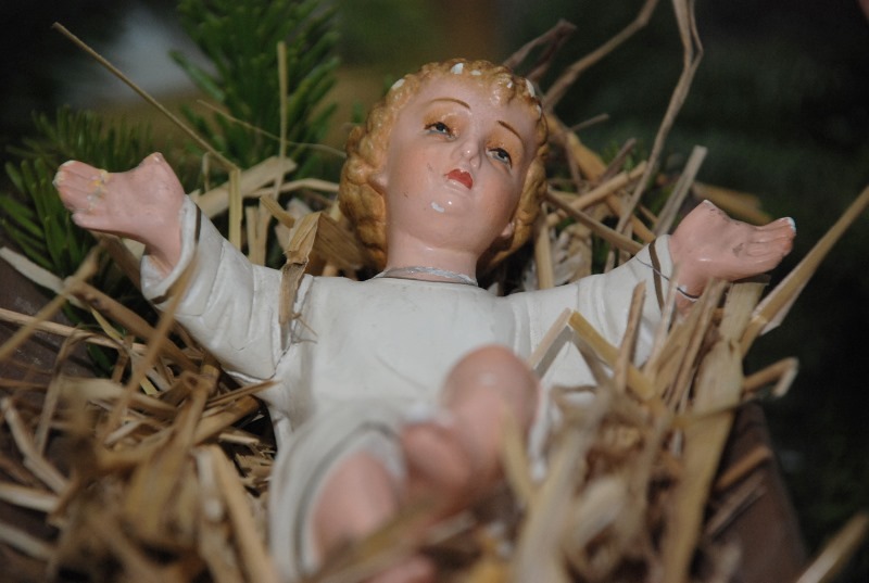 Jesuskind in der Krippe