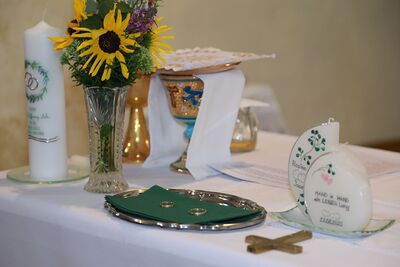 Trauung Rosina und Josef Lang