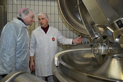 Besuch Wurstproduzent Hiess